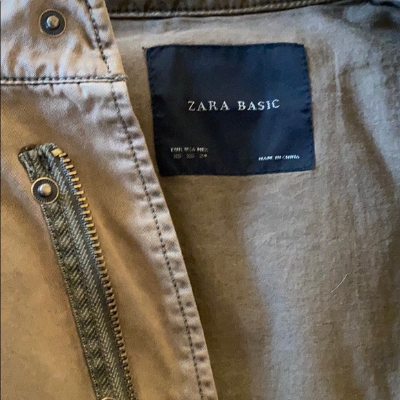 Zara Olive Jacket - Picture 4 of 6